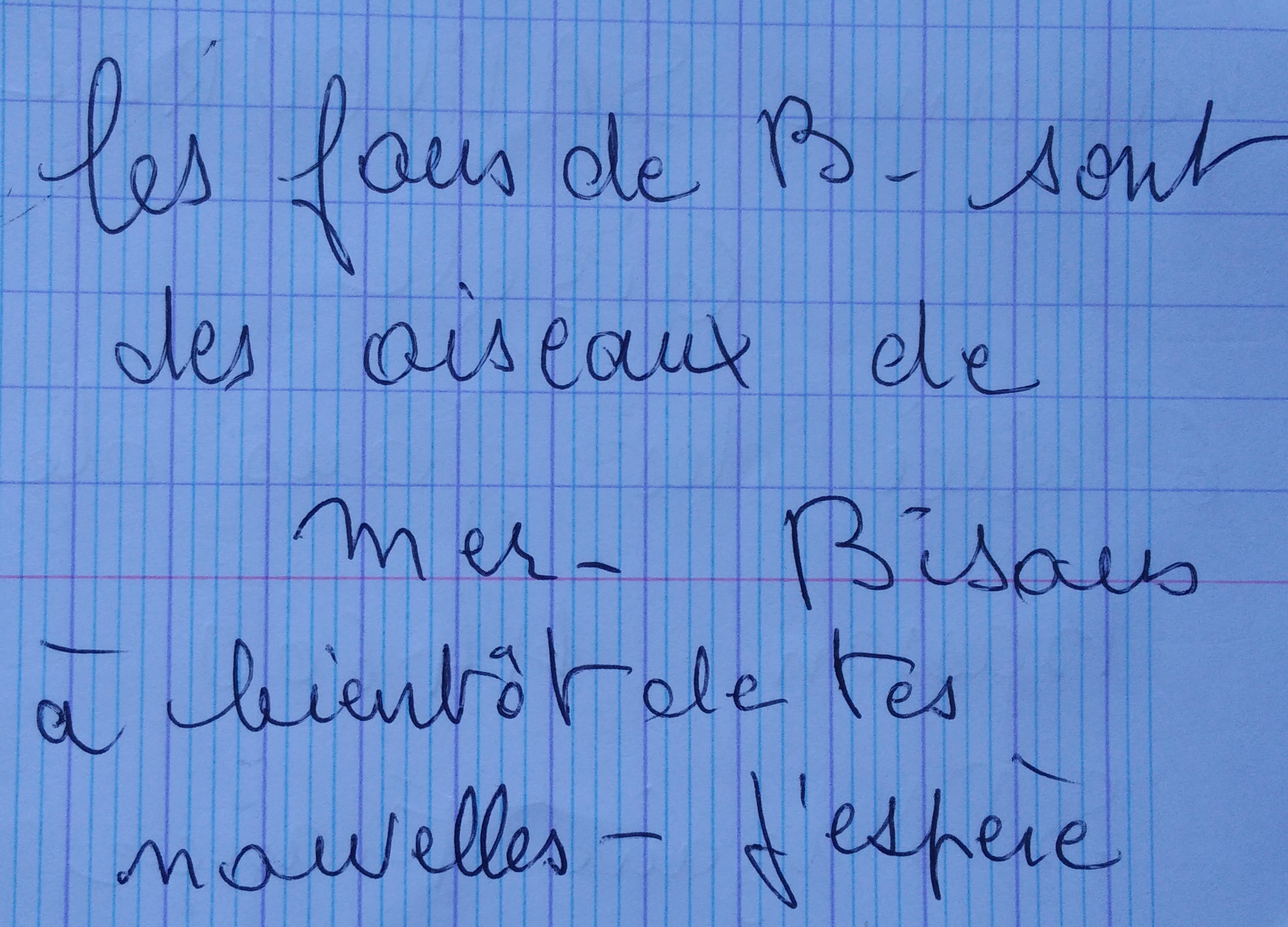 Französischen Brief übersetzen? (Deutsch, Sprache, Übersetzung)
