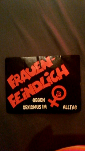 Den sticker meine ich - (Frauen, Politik, Bedeutung)