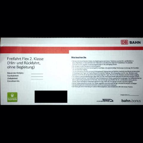 Freifahrt Fur Dritte Bei Ebay Kaufen Ticket Zug Deutsche Bahn