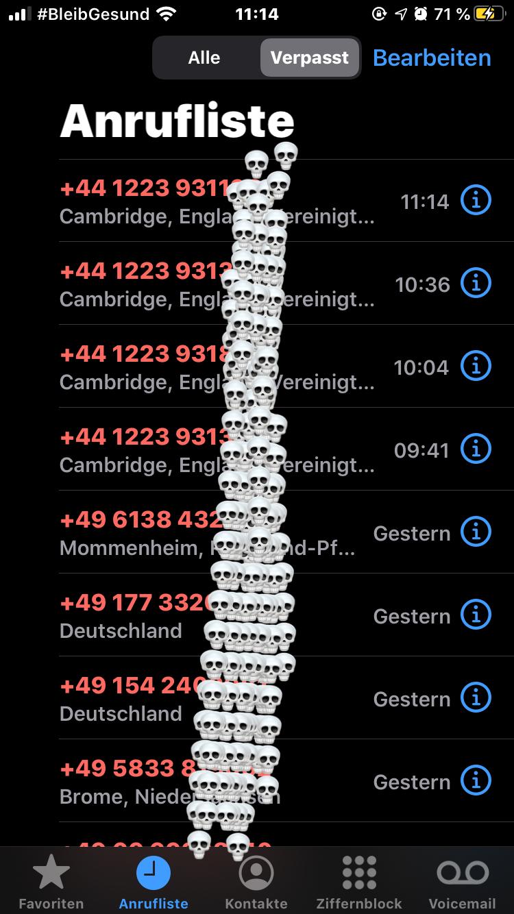 Fremde Nummer Ruft An Und Legt Auf