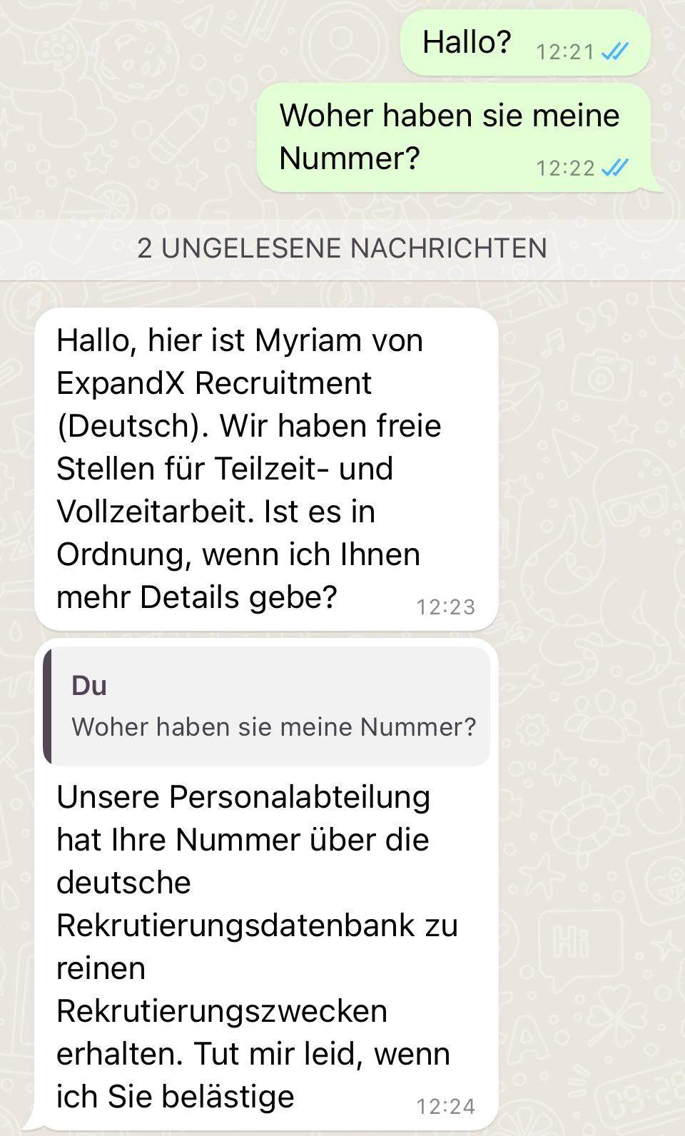 Fremde Nummer Ruft An Und Legt Auf Fremde Nummern schreiben mich auf WhatsApp an, was kann ich dagegen