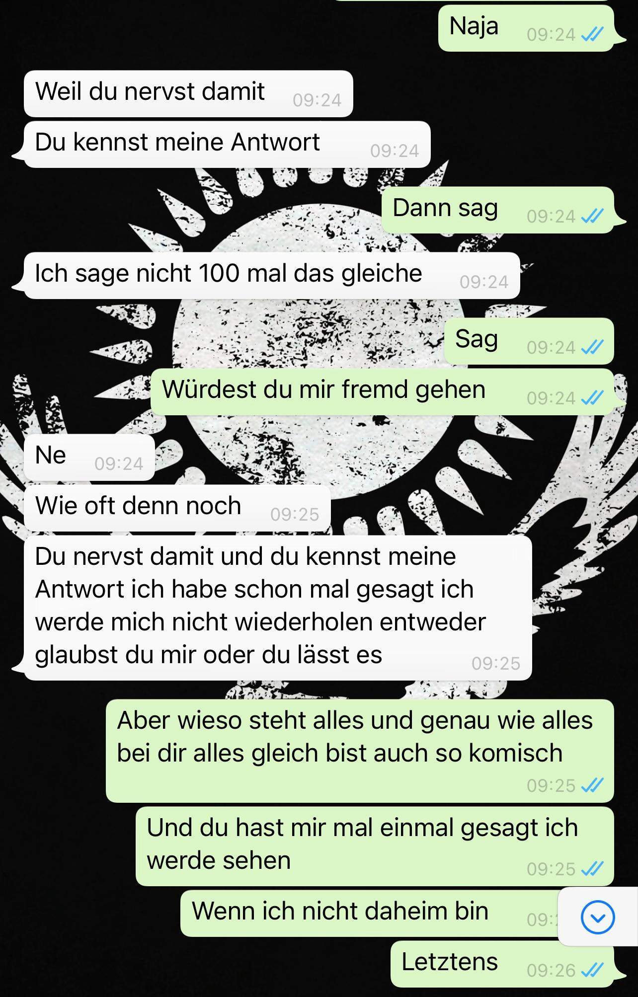 Mein Freund Ist Komisch Geworden Freundin komisch Angst das sie fremd geht oder gegangen ist? (Beziehung
