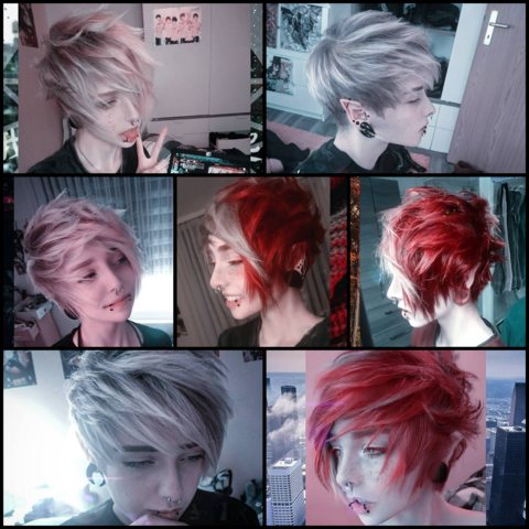 Friseur Munchen Der Scenehair Schneiden Kann Haare Scene Hair Bunte Haare