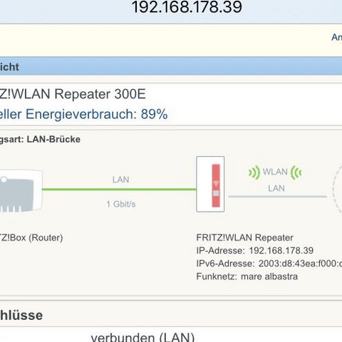 Fritz Repeater Wlan Balken Leuchten Trotz Lan Verbindung Mit Router Ist Das Normal It Avm