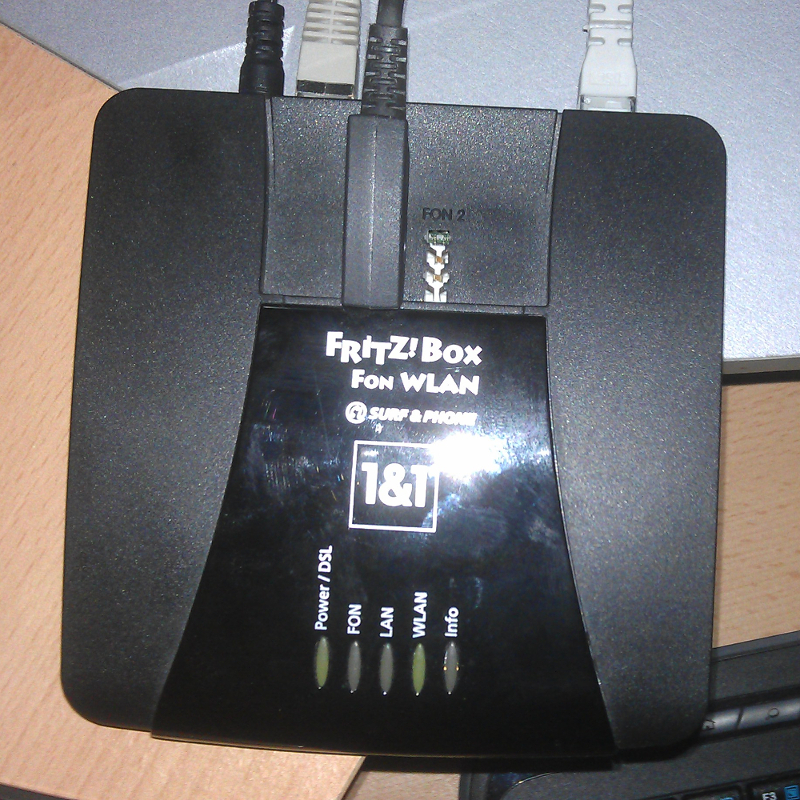 Fritz!Box 7112 Mit einem LANKabel ins um kein WLAN zu nutzen. Wie gehts?
