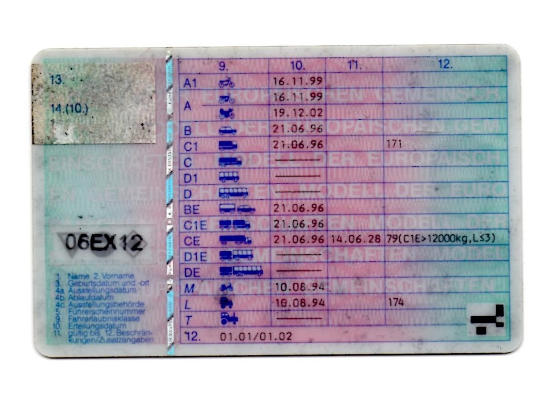 Führerschein C1e Alte Klasse 3 Führerschein C1E was darf ich fahren? (Fahrzeug)