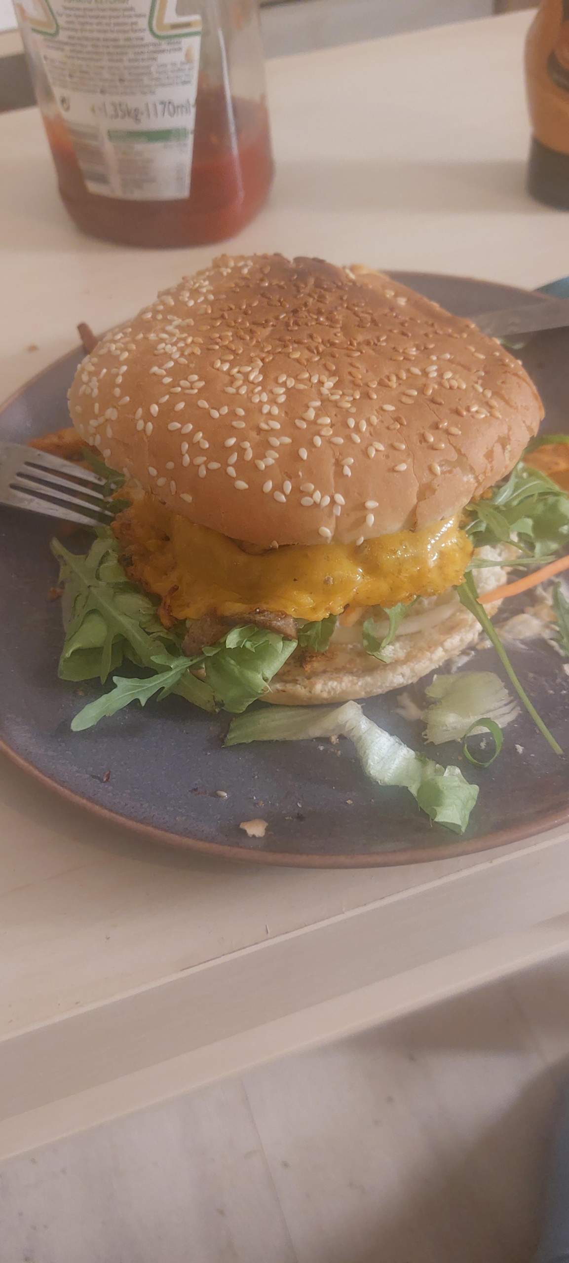 Für dich kommen nur noch selbstgemachte Hamburger in Betracht? Was ...