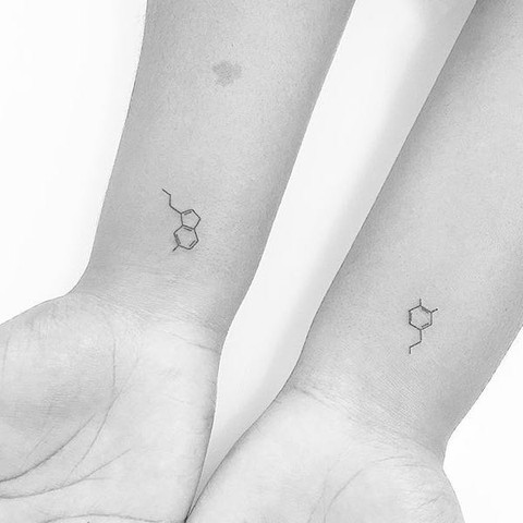 Was bedeuten diese Tattoos? - (Tattoo, klein, Symbol)