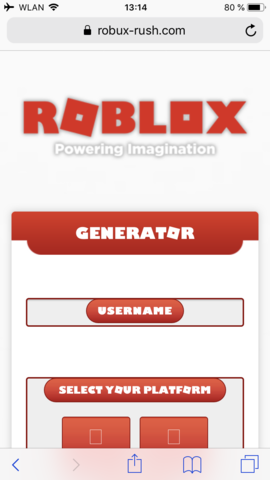 Funktionieren Solche Generatoren Wirklich Computer Roblox - robux kaufen paypal