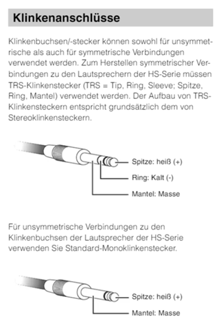 funktioniert das Steckersystem für die Lautsprecher (Expertenfrage)?