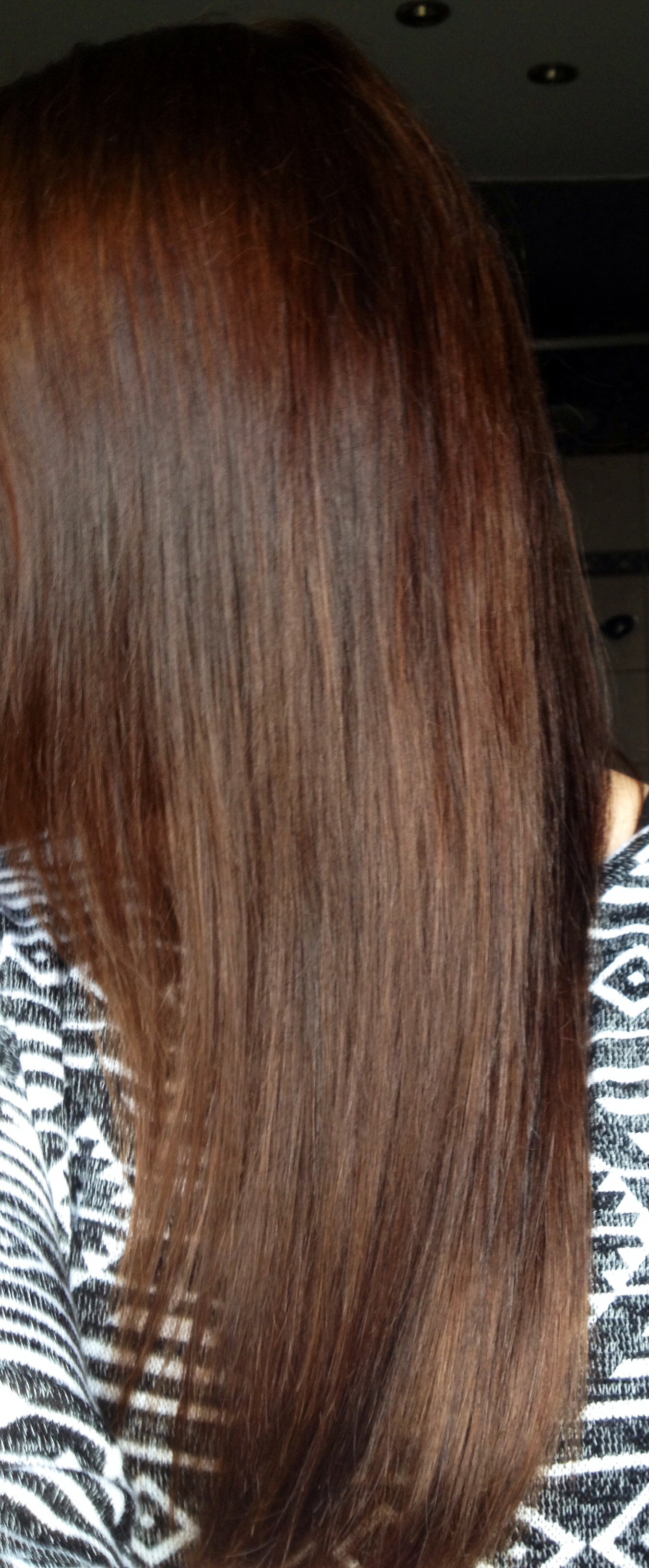 accent schaumtonung auf diesen haaren