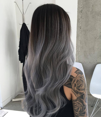 Funktioniert Haare Grau Farben Mit Schwarzer Haarfarbe Und Spulung Wenn Ja Mit Welcher Haarfarbe Beauty