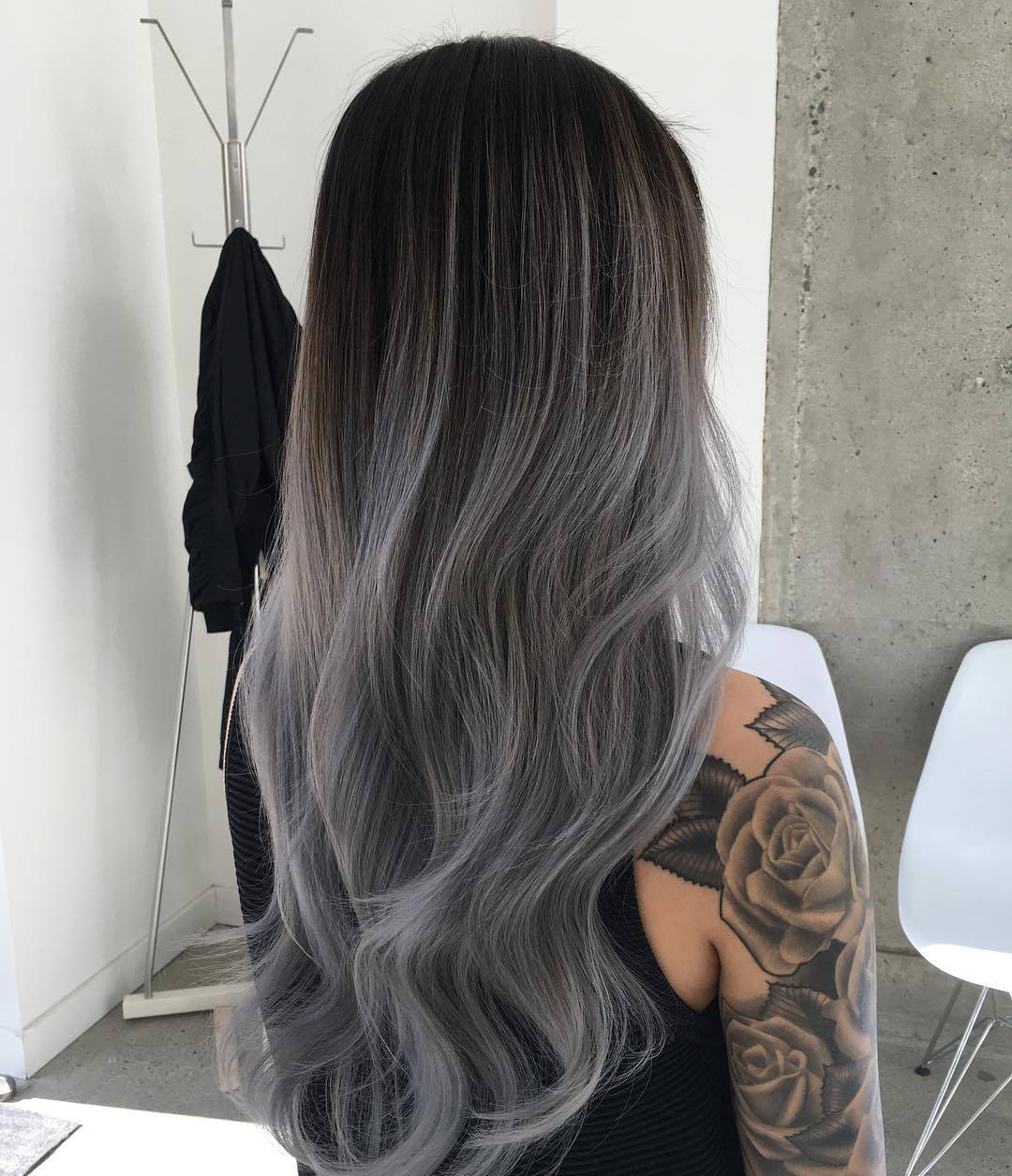 funktioniert haare grau färben mit schwarzer haarfarbe und spülung ...