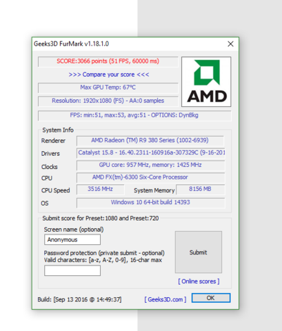 Benchmark - (Computer, PC, Grafikkarte)