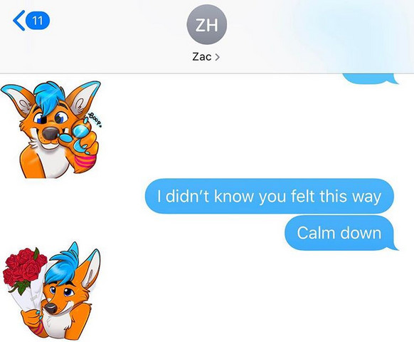Furry Stickers Chat Sticker