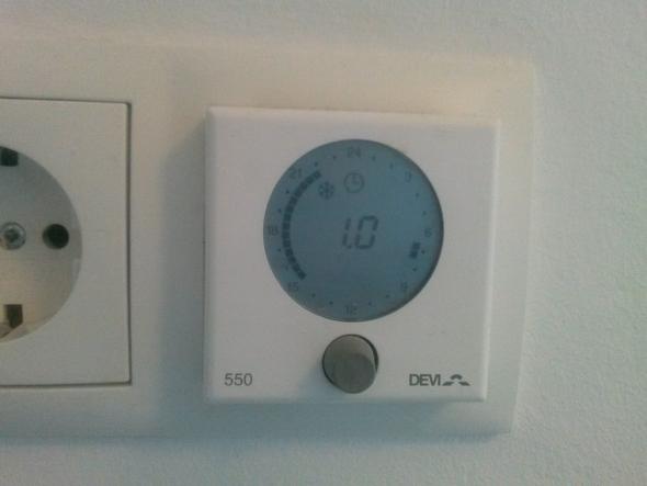 Thermostat Einstellungen - (Haus, Fussbodenheizung Thermostat)