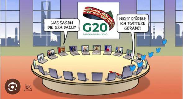G20 Karikatur, wie gemeint?