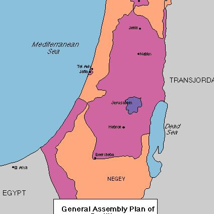 Der UN-Aufteilungsplan - (Israel, Palästina, Osmanisches Reich)