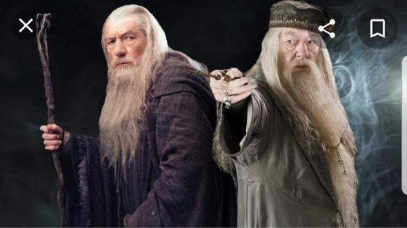 Gandalf gegen Dumbledore (Kampf)?