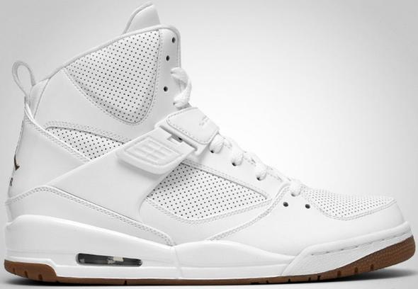 Weiße Nike Air Jordan Flight 45 - (Schuhe, Nike, Sneaker)