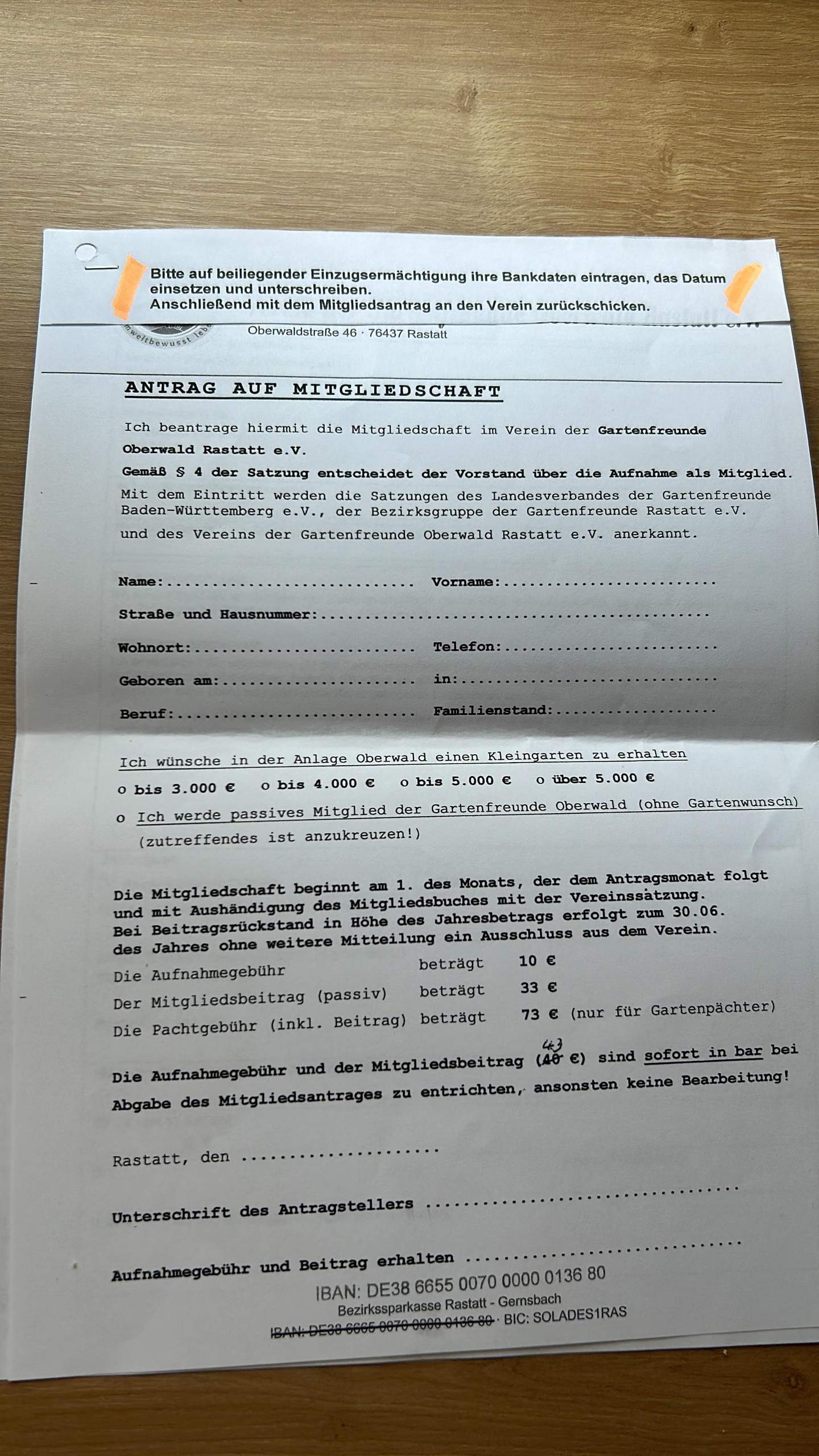 Garten Mietvertrag? (Vertrag)