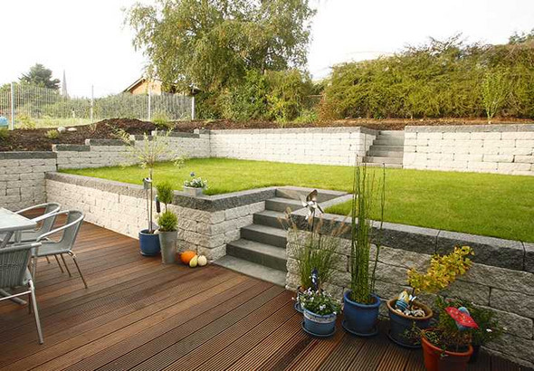Garten Mit Hanglage Kosten Landschaftsbau