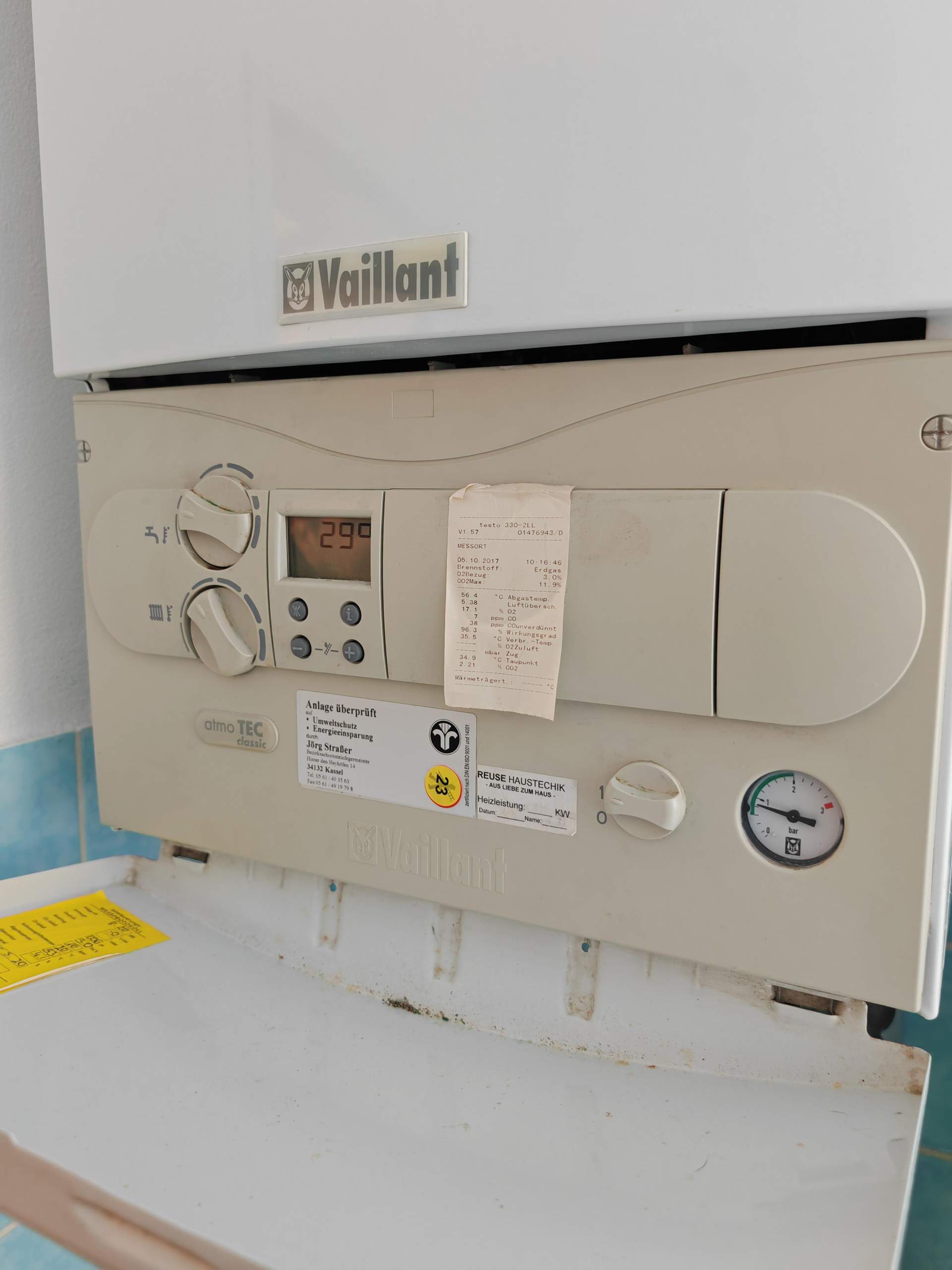 Gastherme Problem, Warmwasser ja, Heizung nein? (Wärme, Sanitär, Therme)