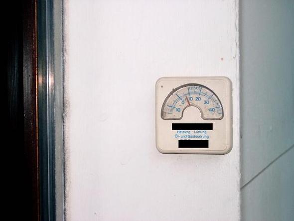 Außenthermometer - (Gastherme, Vaillant, Gasverbrauch)
