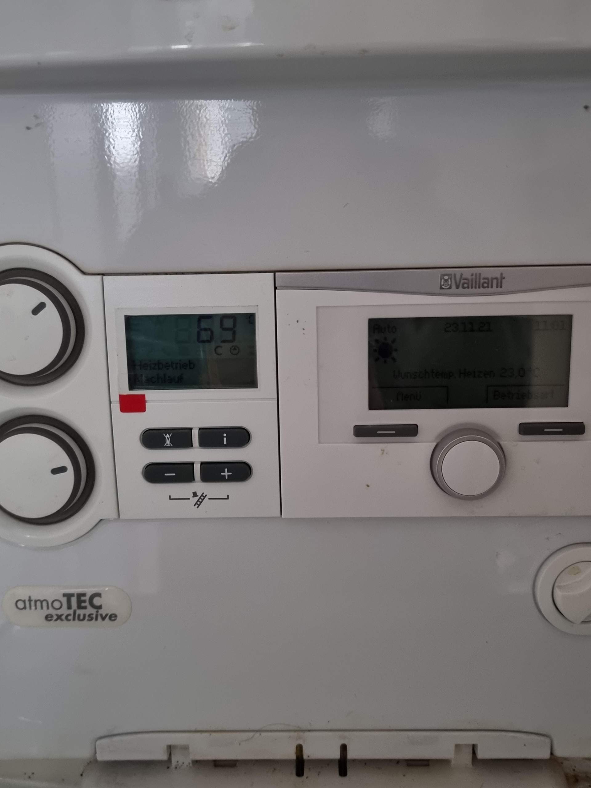 Gasttherme vaillant atmoTec exclusive richtig einstellen? Technik, Heizung)