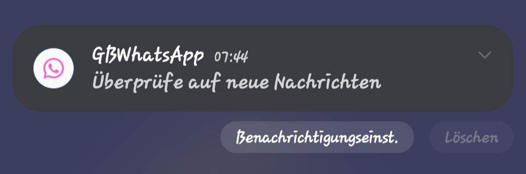Whatsapp überprüfe Auf Neue Nachrichten GB WhatsApp zeigt mir an überprüfe auf neue Nachrichte? (Whatsapp plus)