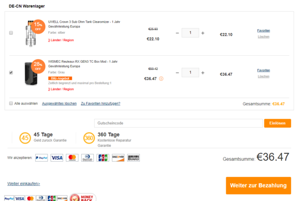 Gearbest Versand Nicht Moglich Computer Technik Technologie