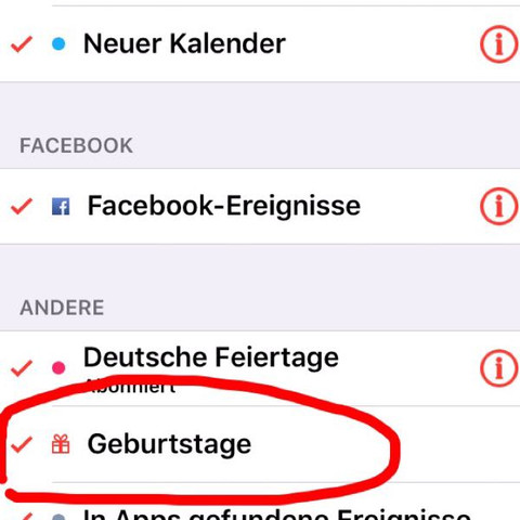 Facebook Geburtstage Anzeigen Lassen Google Kalender Geburtstage