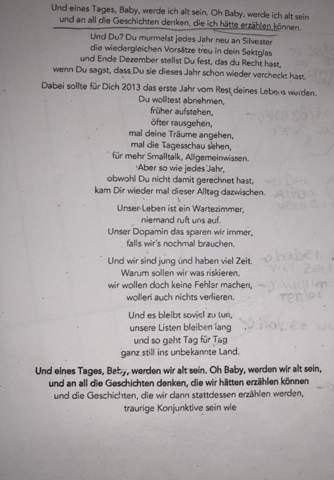 Gedicht Von Julia Engelmann Deutsch