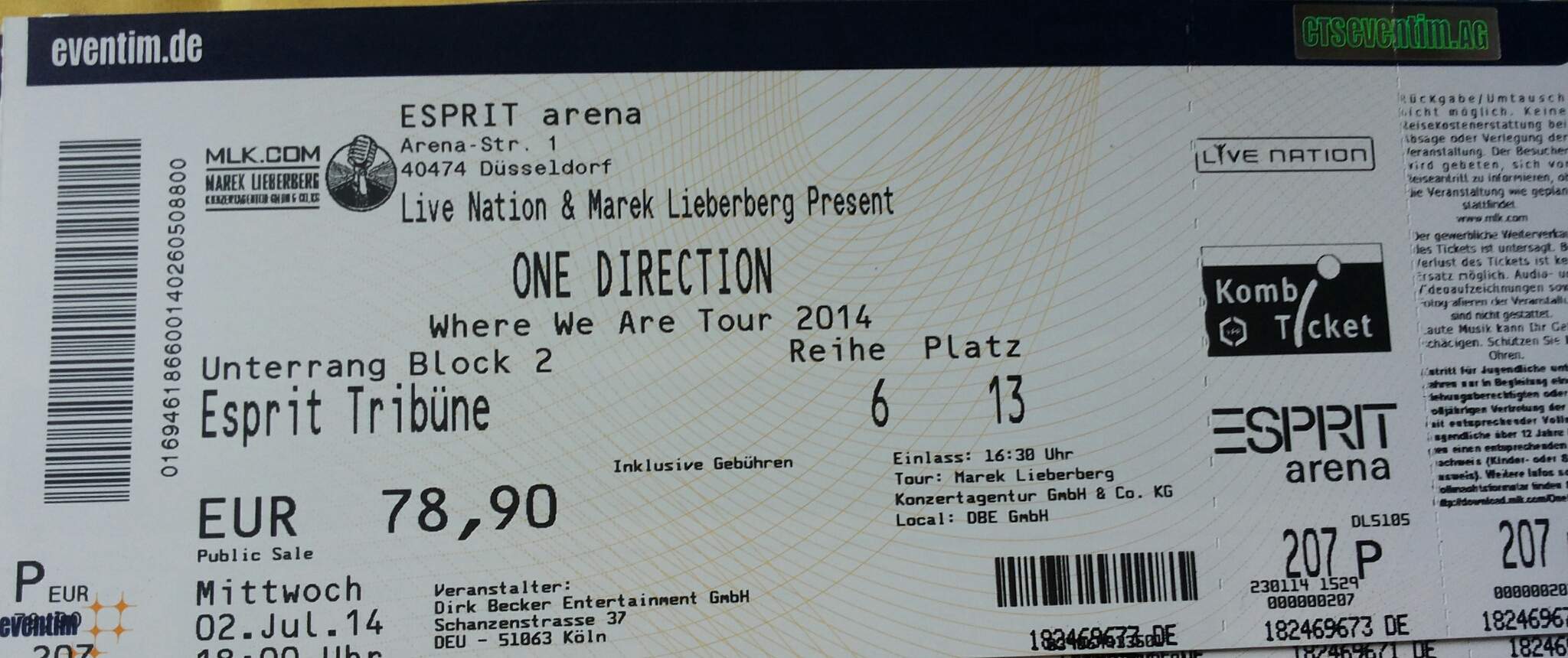 gefälschte konzertkarten? hilfeeeee (Angst, Betrug, One Direction)