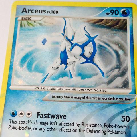 Arceus - (Pokemon, Karten, gefälscht)