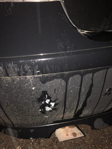 Gegen Stein Gefahren Kosten Auto Unfall