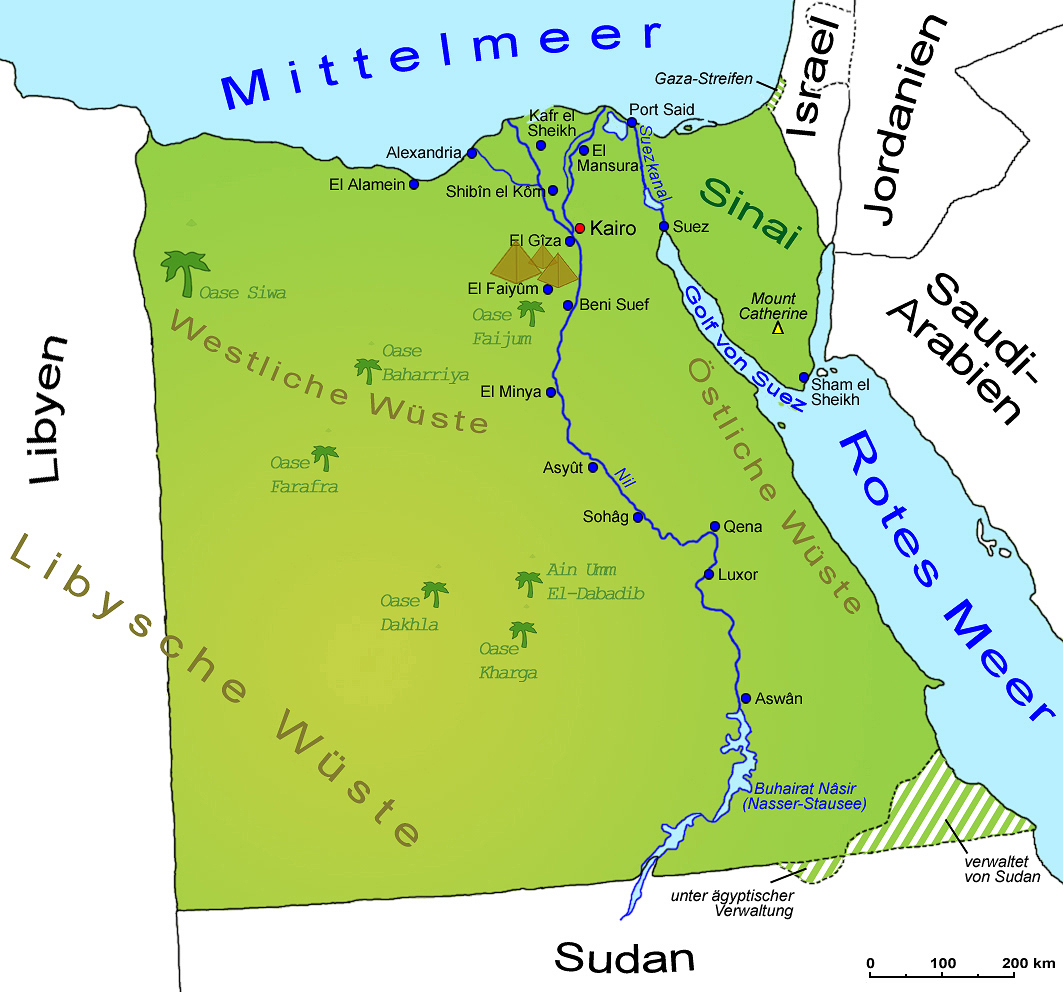 Ist Ägypten Asien oder Afrika?