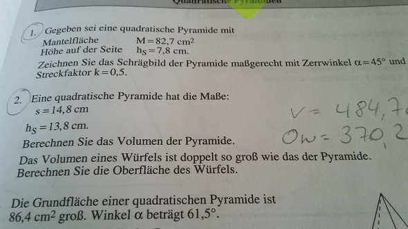 1.1 - (Schule, Mathematik, Rechnen)