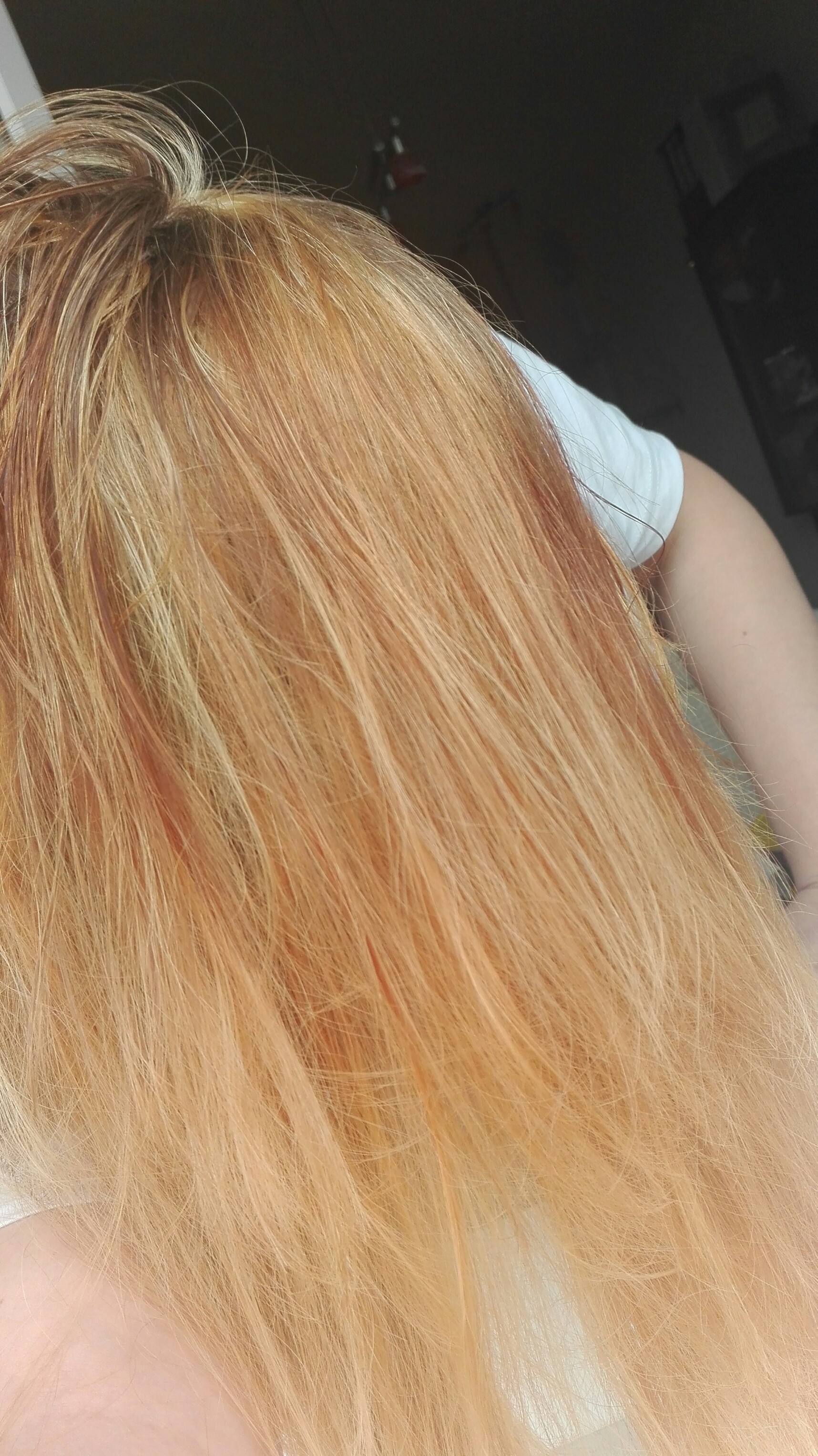 Gelb Orangestich Nach Blondierung Haare Farben Blond