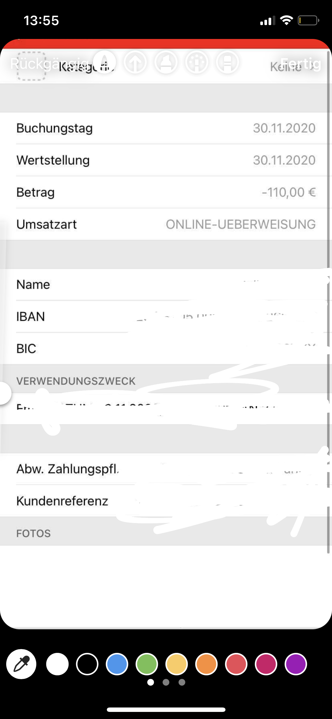 Woher weiß ich ob das Geld angekommen ist?