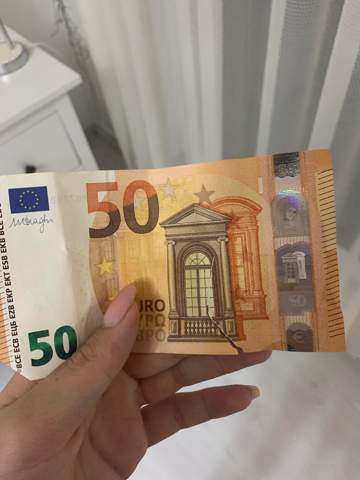 Geldschein Gerissen Noch Gultig Geld Euro Wahrung
