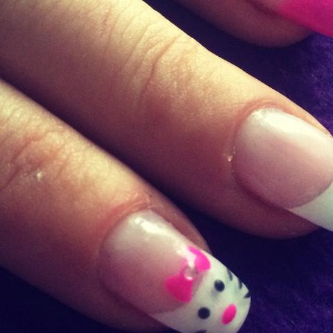 Hello kitty  - (Gel, Nails)