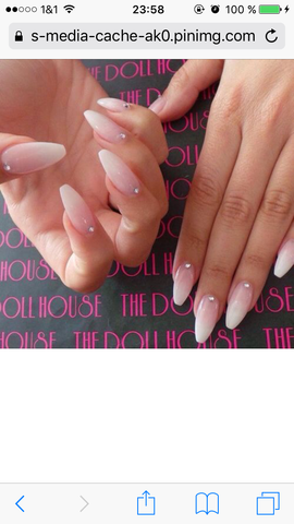 Gelnagelmodellage Bei Kurzen Nageln Beauty Gelnagel Nageldesign