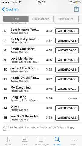 Der 2. Titel den ich nicht erneut laden kann, (Bang Bang). - (Musik, Download, iTunes)