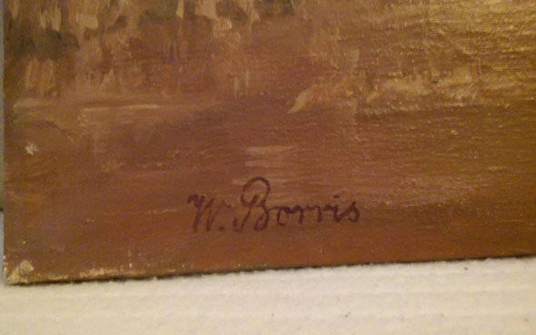 W. Borris - (Kunst, Informationen, Gemälde)