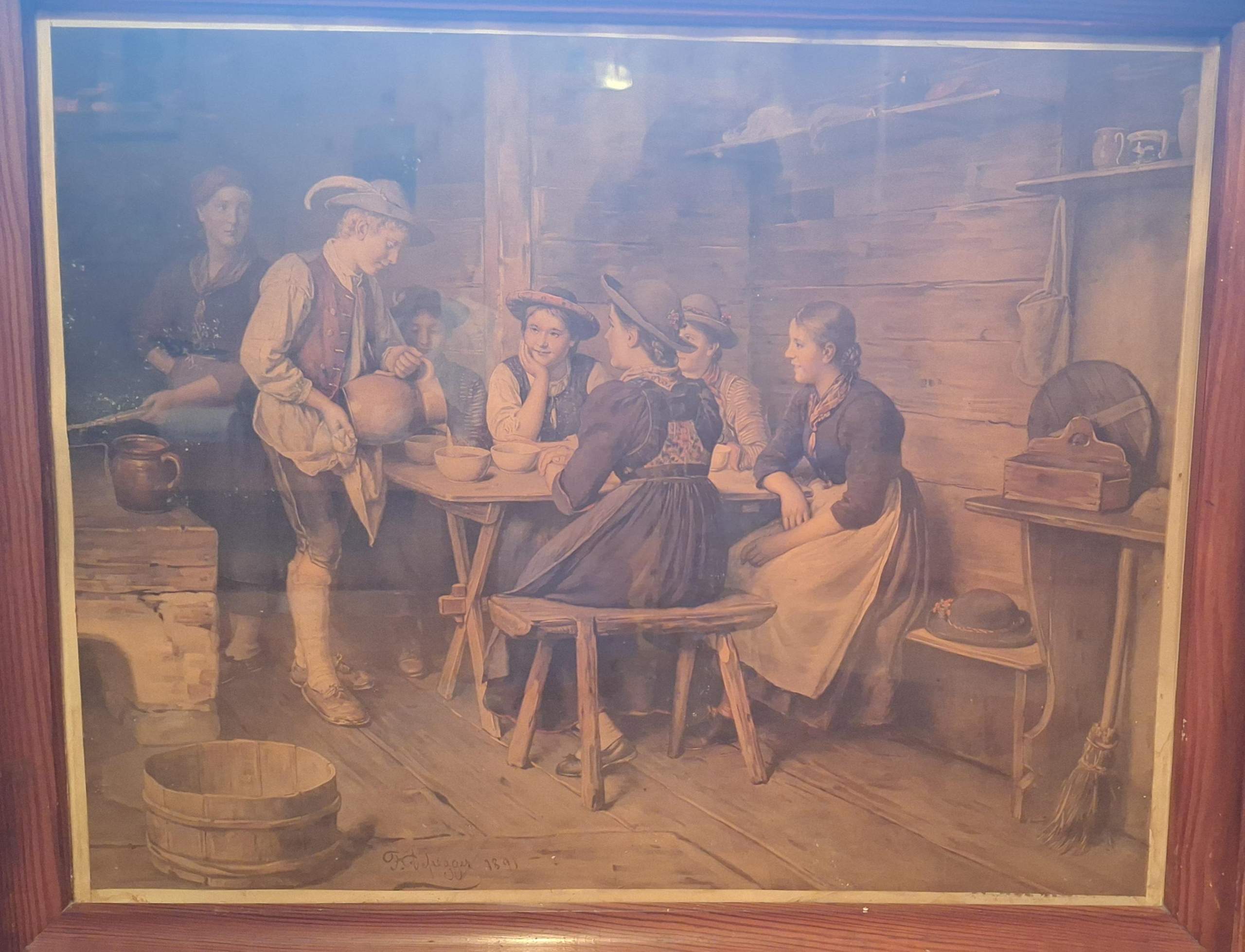 Mani Und Pediküre In Der Nähe Gemälde Wert? (Bilder, Künstler, Malerei)