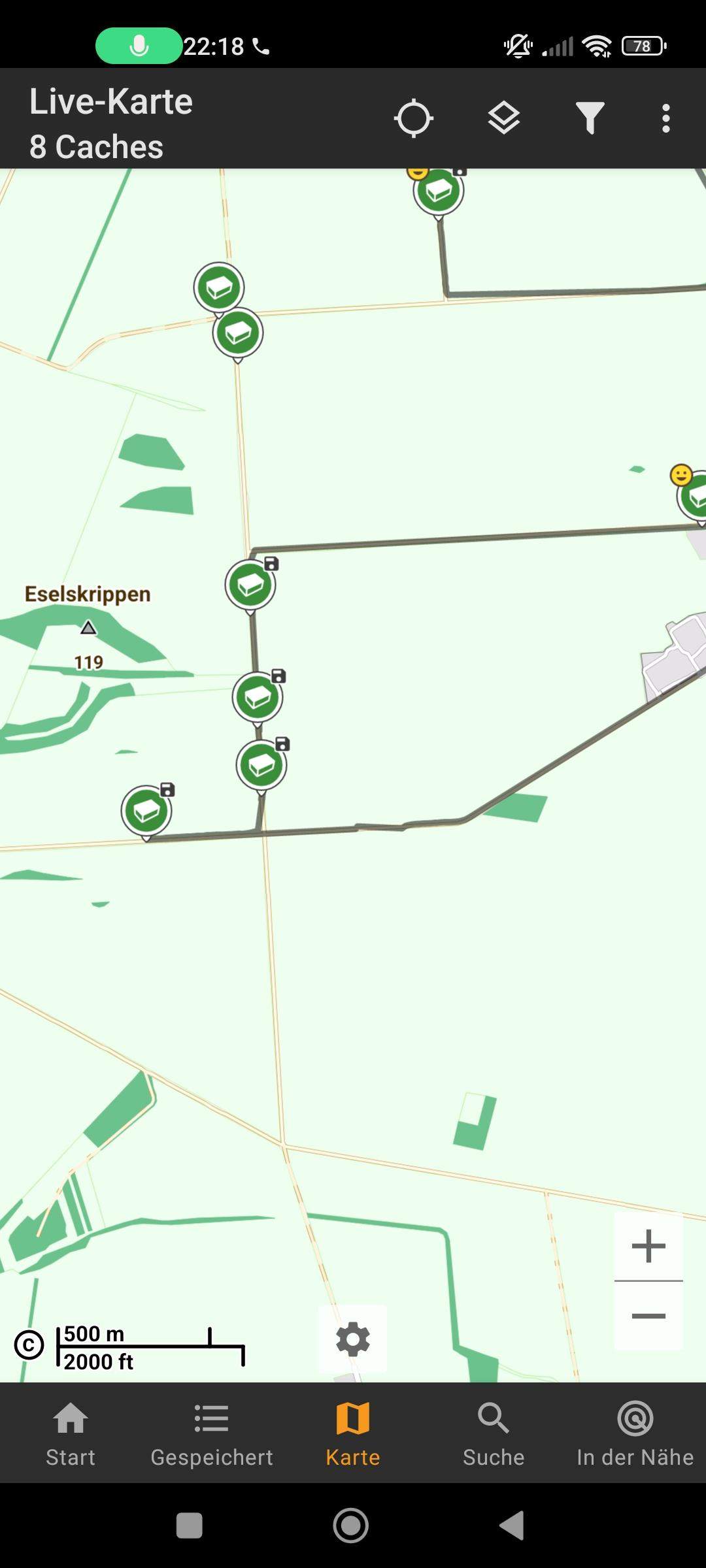 Geocatching App Geocaching Premium? (App, Webseite, Geo)