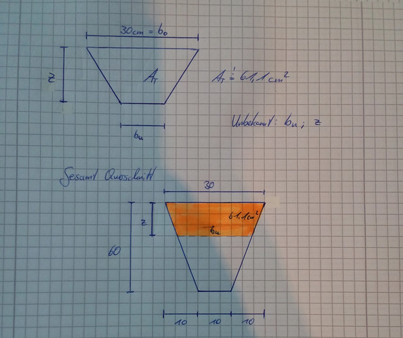 Aufgabe/Zeichnung - (Mathematik, Rechnen, Geometrie)