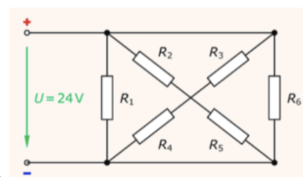 Gesamtwiderstand von gekreuzten Widerständen berechnen? (Schaltung ...