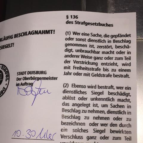 Was bedeutet amtlich versiegelt Was bedeutet amtlich versiegelt